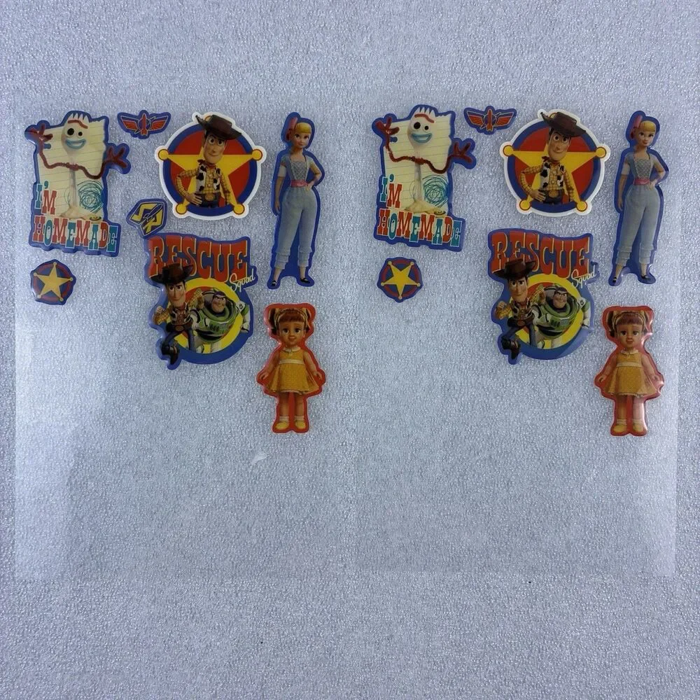 NEW Toy Story 4 Buzz 3 Ring Glossy School Notebook 2 Pocket Folder w/ Stickers